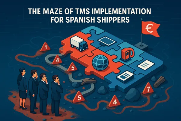 El 40% de las Implementaciones TMS Fracasan: Guía Estratégica para que Cargadores Españoles Garanticen ROI Positivo en 18 Meses y Eviten los 7 Errores Más Costosos en 2025
