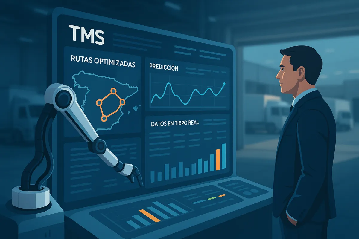 Automatización Cognitiva en Sistemas TMS: Cómo los "Agentes Inteligentes" Están Transformando la Gestión de Transporte Empresarial en España (2025)