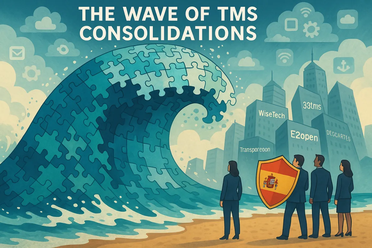 La Gran Consolidación TMS de 2025: Cómo Proteger tu Inversión Tecnológica Ante las Mega-Fusiones y Convertir la Incertidumbre en Oportunidades de Negociación para Cargadores Españoles