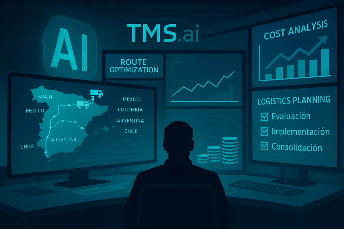 La Cuarta Generación de TMS Nativos de IA: Cómo la Revolución Tecnológica de 2025 Está Obligando a Cargadores Españoles y Latinoamericanos a Reconstruir Su Estrategia de Selección de Sistemas de Gestión de Transporte