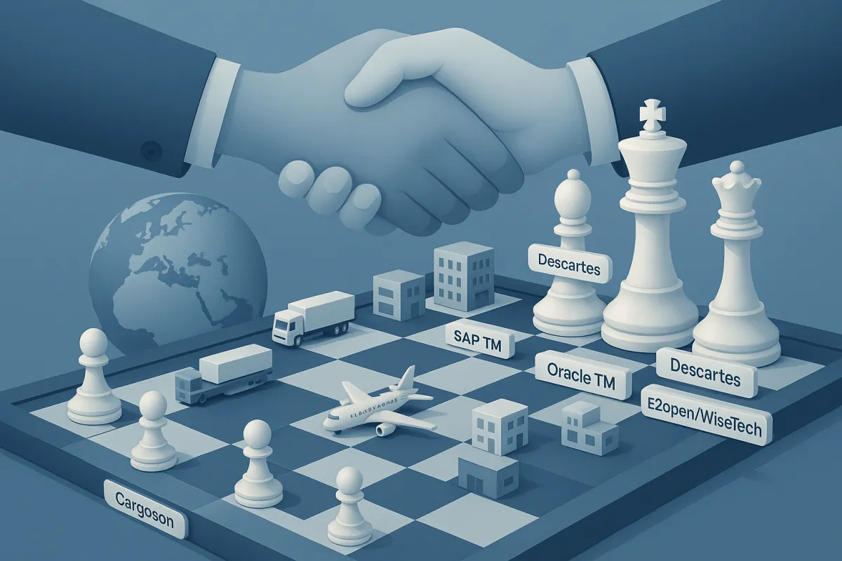 La Consolidación Masiva TMS de 2025: Cómo Proteger tu Estrategia de Aprovisionamiento Ante las Mega-Fusiones y Construir Ventajas de Negociación Duraderas para Cargadores Hispanos