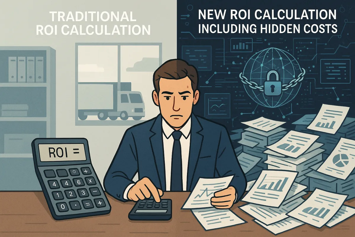 ROI Real de Sistemas TMS en 2026: Cómo Calcular el Retorno Considerando Costes Ocultos del Cumplimiento CBAM y eFTI para Blindar Presupuestos de Transporte Españoles