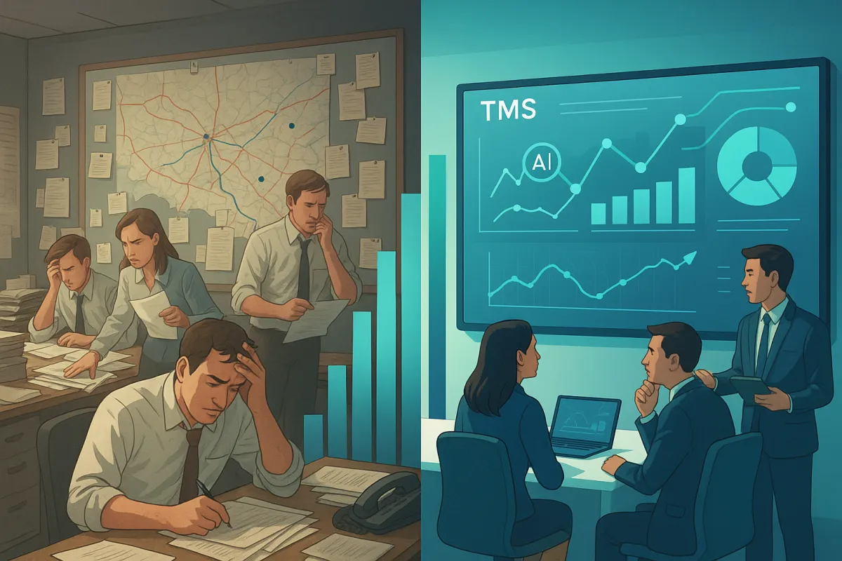 Procurement Autónomo de Transporte 2026: Cómo Implementar Sistemas TMS con IA que Toman Decisiones Independientes para Multiplicar la Eficiencia sin Formar Parte del 76% de Fracasos en Transformaciones Logísticas