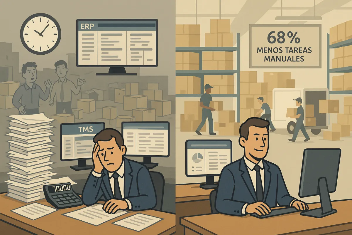 La Fragmentación de Sistemas TMS Está Costando €70,000+ Anuales a Cargadores Españoles: Framework Estratégico para Consolidar Operaciones y Eliminar el 68% de Tareas Manuales que Drenan Presupuestos en 2026