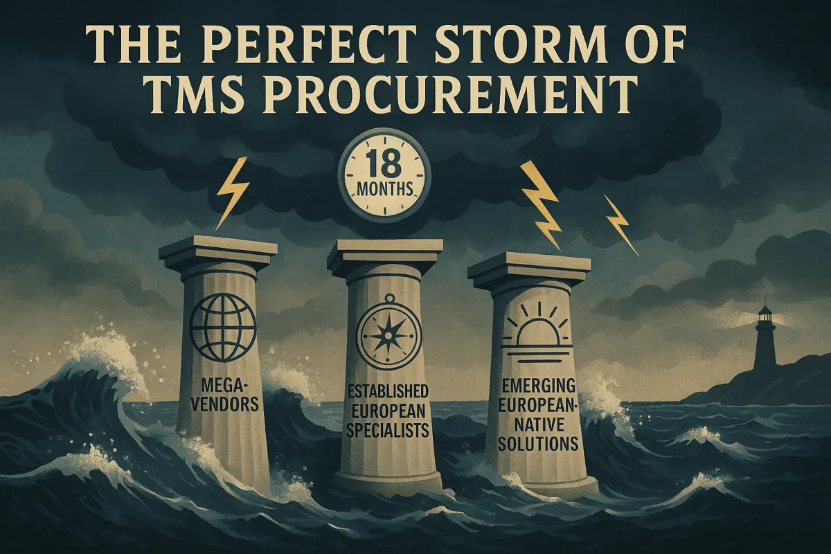 Procurement Estratégico de TMS Ante la Consolidación de 2026: Cómo Blindar Contratos y Proteger Inversiones Mientras WiseTech, Descartes y Otros Gigantes Rediseñan el Mercado de Proveedores Europeos