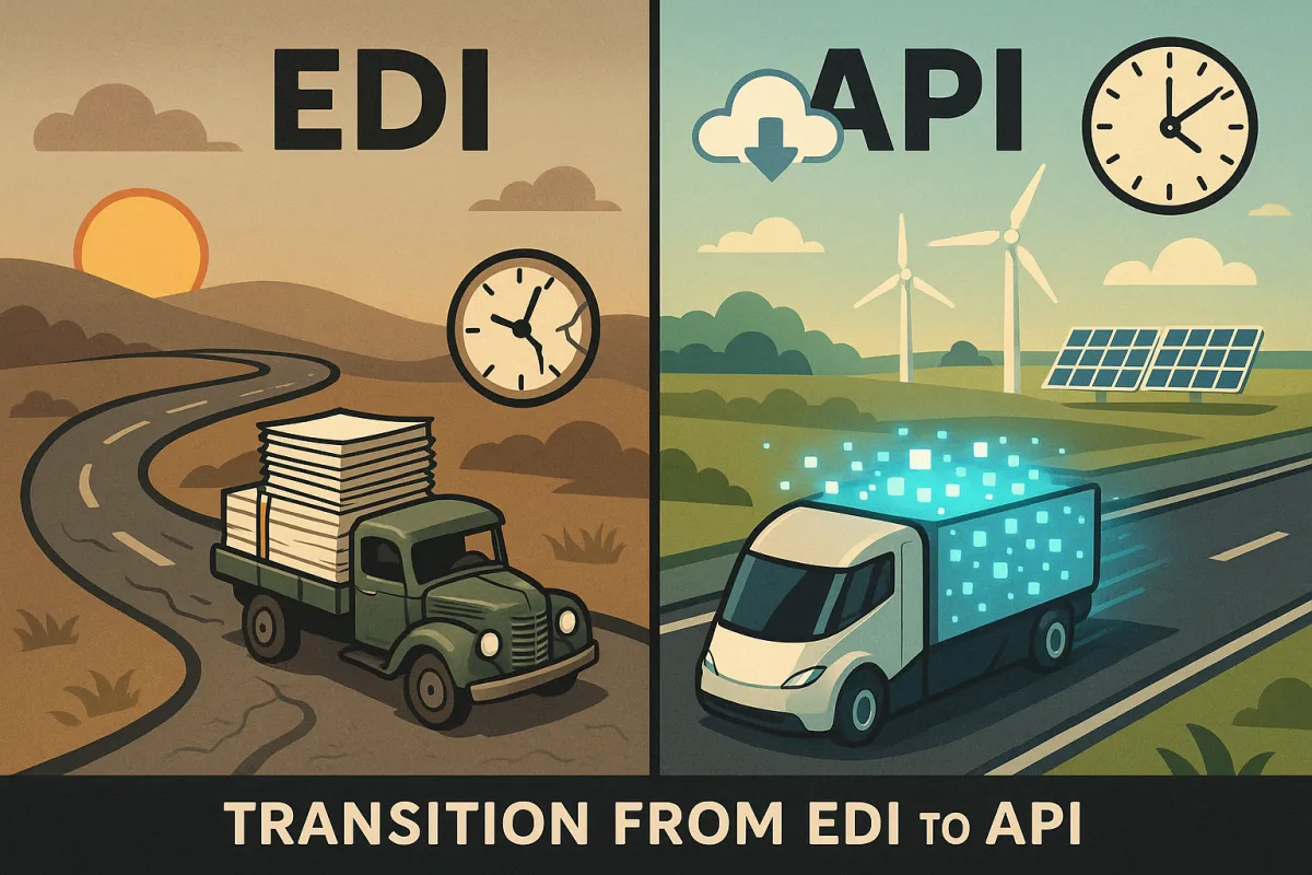 La Migración Estratégica de EDI a API en Sistemas TMS: Cómo Cargadores Hispanos Pueden Reducir Costes de Conectividad hasta un 70% y Acelerar la Integración de Transportistas Antes de que eFTI 2027 y la Consolidación de Proveedores Limiten las Opciones