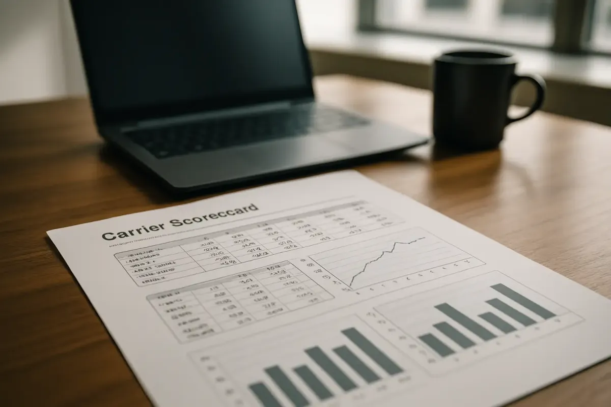 Carrier scorecard: qué es y cómo se construye