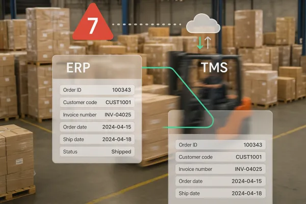 Integración TMS-ERP: Guía Definitiva para Evitar los 7 Errores Más Costosos en la Implementación