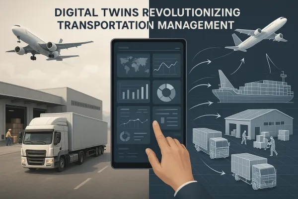 Gemelos Digitales en TMS: El Salto Tecnológico que Revoluciona la Gestión de Transporte Empresarial en 2025 (Con Casos de ROI Reales y Guía de Implementación)