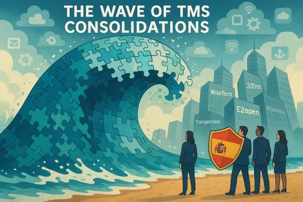 La Gran Consolidación TMS de 2025: Cómo Proteger tu Inversión Tecnológica Ante las Mega-Fusiones y Convertir la Incertidumbre en Oportunidades de Negociación para Cargadores Españoles