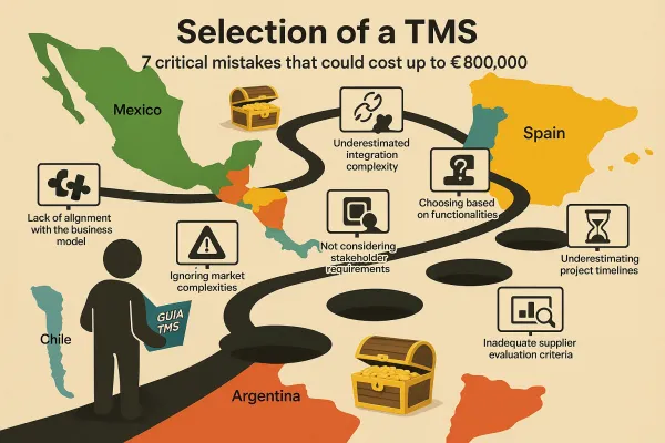 Guía Definitiva de Selección TMS 2026: Cómo Evitar los 7 Errores Críticos que Cuestan Hasta €800,000 a Cargadores Hispanohablantes y Elegir la Plataforma Perfecta en un Mercado en Transformación