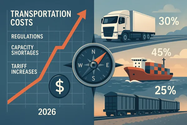 Crisis de Capacidad Global 2026: Cómo Gestionar Aumentos de Tarifas de Transporte de Dos Dígitos sin Comprometer la Operación - Guía Estratégica de Presupuesto para Cargadores Hispanos