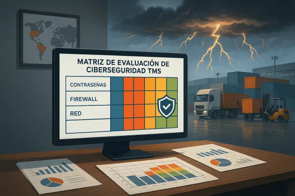 Matriz de Evaluación de Ciberseguridad TMS: Cómo Proteger tu Procurement de Transporte Ante la Consolidación de Proveedores y el Aumento del 136% en Ciberataques al Sector en 2026