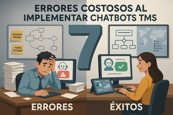 Los 7 Errores Más Costosos en Implementaciones de Chatbots TMS que Están Arruinando Proyectos de Cargadores Hispanos: Guía Definitiva para Evitar el 76% de Fracasos y Convertir la IA Generativa en Ventaja Competitiva en 2026